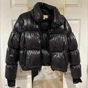 Michael Kors cropped puffer coat